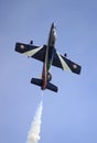 MB-339 of the italian acrobatic team Frecce Tricolori Royalty Free Stock Photo