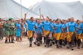 Mbabane, Swaziland, Umhlanga Reed Dance ceremony, annual traditional national rite, one of eight days celebration