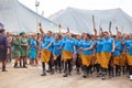 Mbabane, Swaziland, Umhlanga Reed Dance ceremony, annual traditional national rite, one of eight days celebration