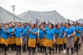 Mbabane, Swaziland, Umhlanga Reed Dance ceremony, annual traditional national rite, one of eight days celebration