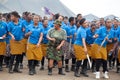 Mbabane, Swaziland, Umhlanga Reed Dance ceremony, annual traditional national rite, one of eight days celebration