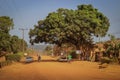 Everyday life on the street of the local Ugandan border town of Mbale near the border with Kenya. African life