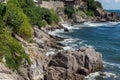 Ãâ¢mbankment of old town of Sozopol, Bulgaria Royalty Free Stock Photo