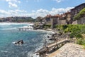 Ãâ¢mbankment of old town of Sozopol, Bulgaria Royalty Free Stock Photo