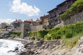 Ãâ¢mbankment of old town of Sozopol, Bulgaria Royalty Free Stock Photo