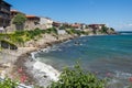 Ãâ¢mbankment of old town of Sozopol, Bulgaria Royalty Free Stock Photo