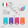 Italy Chart Infographic Element