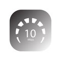 mbps speedometer icon vector Royalty Free Stock Photo
