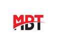 MBT Letter Initial Logo Design