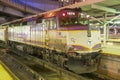 MBTA Locomotive in Boston, Massachusetts, USA