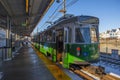 MBTA Green Line Extension Gilman Square Station, Somerville, MA, USA