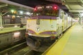 MBTA Locomotive in Boston, Massachusetts, USA