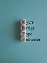 MBTI Myers Briggs type indicator symbol.
