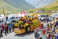 Mc Cain Vehicle in Alps - Tour de France 2015