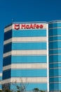McAfee Corporate Headquarters Royalty Free Stock Photo