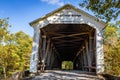 McAllister Covered Bridge Royalty Free Stock Photo