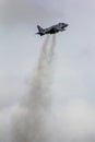 2015 MCAS Air Show at Beaufort, SC. Harrier Jet. Royalty Free Stock Photo