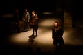 McBeth Drama Play, Shakespeare - Actors on Stage, Theater Interior