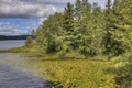 McCarthy Beach State Park in Northern Minnesota Royalty Free Stock Photo