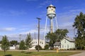 McClure Water Tower Royalty Free Stock Photo