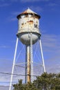 McClure Water Tower Royalty Free Stock Photo