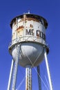 McClure Water Tower Royalty Free Stock Photo