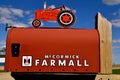 McCormick Farmall IH Mailbox Royalty Free Stock Photo