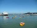 Mccovey Cove Filled with Fans in San Francisco