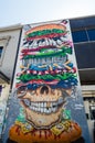 McDeath Burger mural in Smith Street, Collingwood