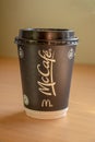 McDonald Coffee to take away