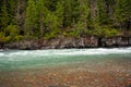 McDonald Creek in Glacier National Park Royalty Free Stock Photo