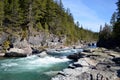 McDonald Creek in Glacier National Park Royalty Free Stock Photo