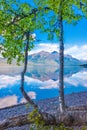 McDonald Lake, Glacier National Park, Montana, USA Royalty Free Stock Photo