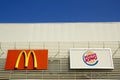 McDonald's and Burger King Signboards