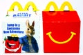 McDonald`s Happy Meal cardboard box with PETER RABBIT 2018 Animated Film