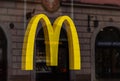 McDonald`s Logo Royalty Free Stock Photo