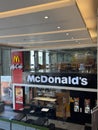 McDonalds at C21 Malhar Mall in Indore, Madhya Pradesh, in India Royalty Free Stock Photo