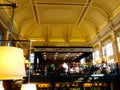 McDonalds restaurant and McCafe interior in Budapest