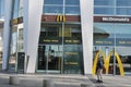 McDonalds fst foodrestaurant in Hyllie Malmos Sweden Royalty Free Stock Photo