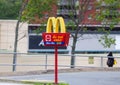 McDonalds Restaurant Drive-through. HALIFAX, NOVA SCOTIA, CANADA