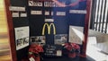 McDonalds\'s interior decorated now hiring table