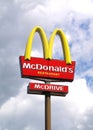 McDonalds sign Royalty Free Stock Photo