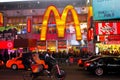 McDonalds Times Square, Manhattan, NYC. Royalty Free Stock Photo