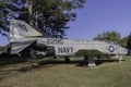 McDonnell Douglas F4A Phantom II Fighter Jet Oceana NAS Royalty Free Stock Photo