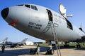 McDonnell Douglas KC-10 Extender - American tanker aircraft at static parking of Gromov Flight Research Institute.