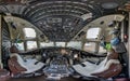 McDonnell Douglas MD-87 aircraft cockpit