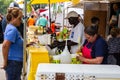 2019 McDonough, Georgia Geranium Festival - Preparing Fresh Lemonade