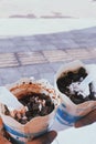 mcflurry choco with brownie topping