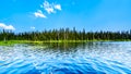 McGillivray Lake near Sun Peaks in BC, Canada