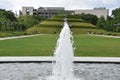 McGovern Centennial Gardens at Hermann Park in Houston, Texas